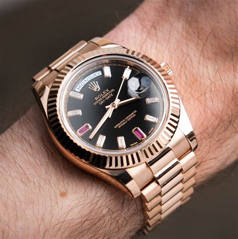 rose gold 41mm rolex|rolex rose gold watch men's.